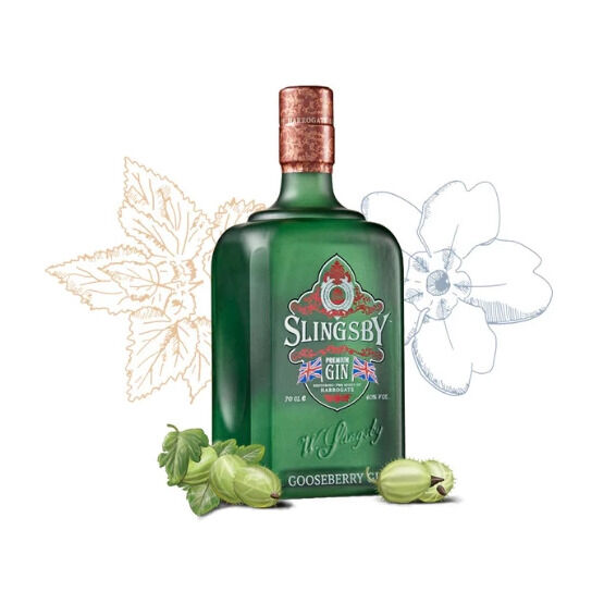 Slingsby Gooseberry Gin 70cl (40% ABV)