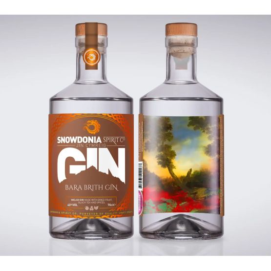 Snowdonia Spirit Co. Bara Brith Gin 70cl (40% ABV)