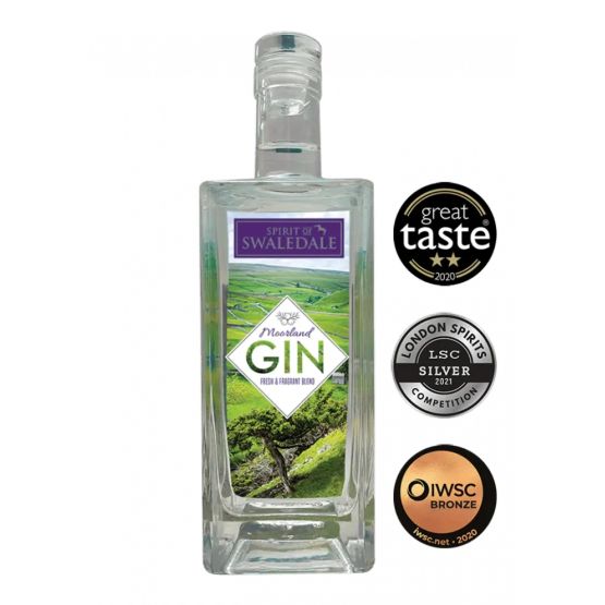 Spirit of Swaledale Moorland Gin 70cl (45% ABV)