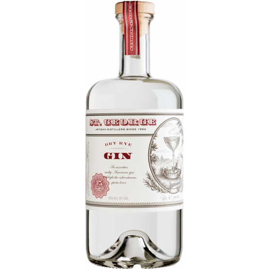 St. George Dry Rye Gin 70cl (45% ABV)