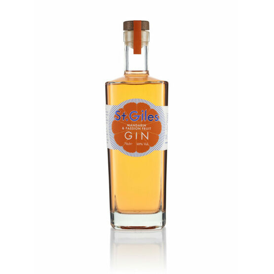 St. Giles Mandarin & Passion Fruit Gin 70cl (40% ABV)