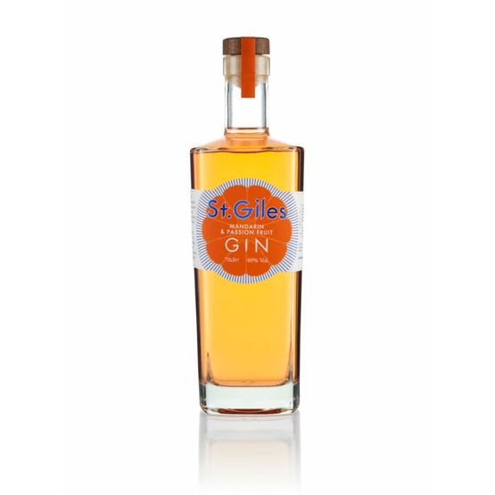 St. Giles Mandarin &amp; Passion Fruit Gin 70cl (40% ABV)