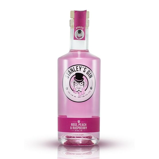 Stanley's Gin Rose, Peach &amp; Raspberry 50cl (37.5% ABV)