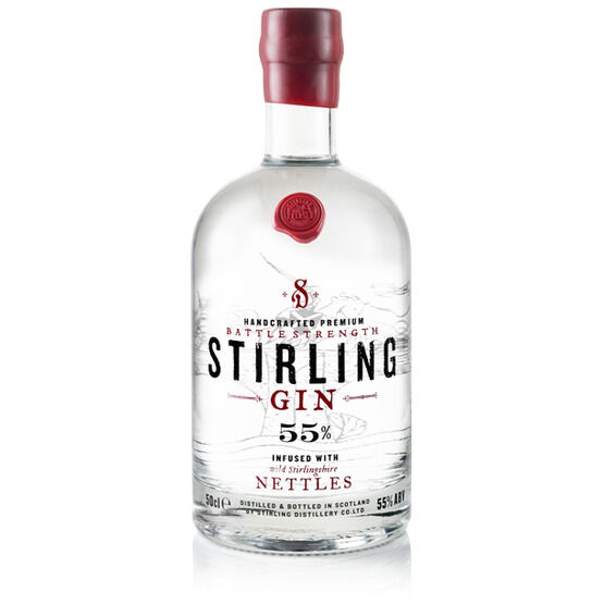 Stirling Gin Battle Strength (50cl) 55%