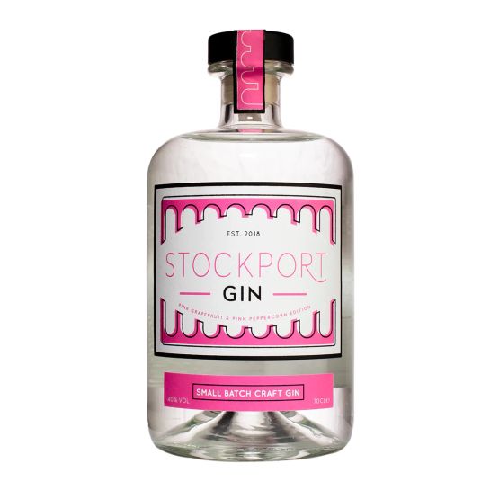 Stockport Gin - Pink Grapefruit &amp; Pink Peppercorn Edition (70cl) 40%