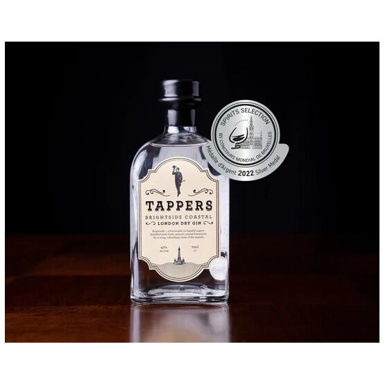 Tappers Brightside London Dry Gin (70cl) 47%