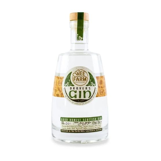 The Wee Farm Drovers Gin 70cl (45% ABV)
