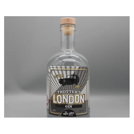 Three Wheel Gin Co. Trotter's London Gin 70cl (40% ABV)