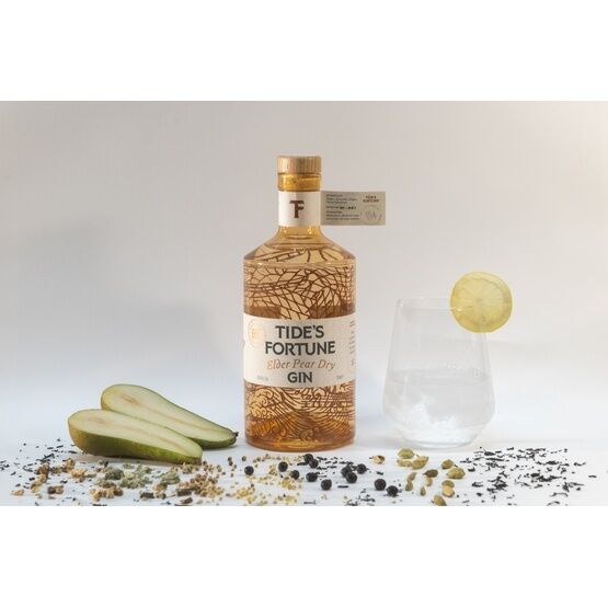 Tide’s Fortune Elder Pear Dry Gin 70cl (40% ABV)