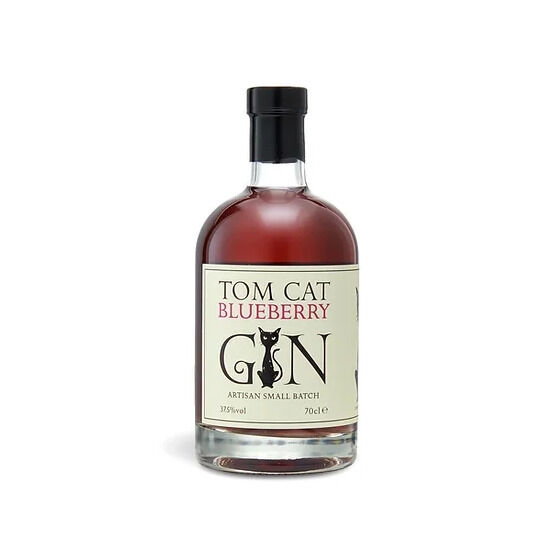 Tom Cat Blueberry Gin 70cl (37.5% ABV)
