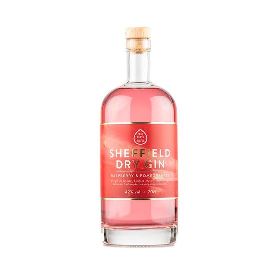 True North Raspberry &amp; Pomegranate Sheffield Dry Gin (70cl) 42%