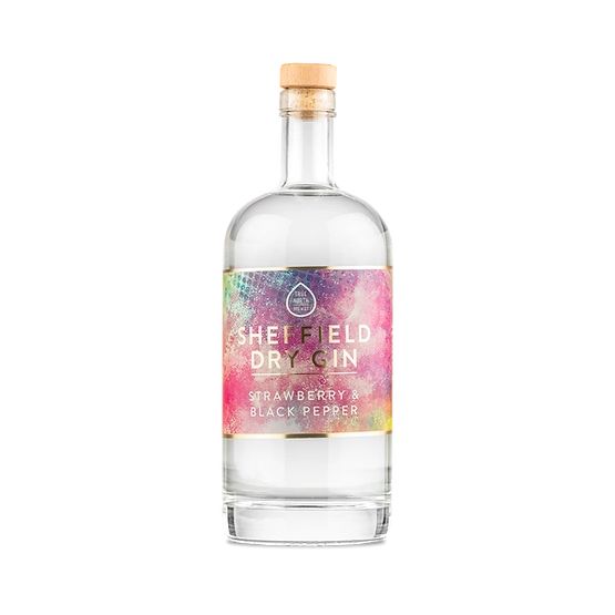True North Strawberry &amp; Black Pepper Sheffield Dry Gin (70cl) 40%