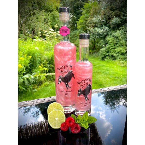 Twisted Mule Raspberry Mojito Gin 50cl (40% ABV)