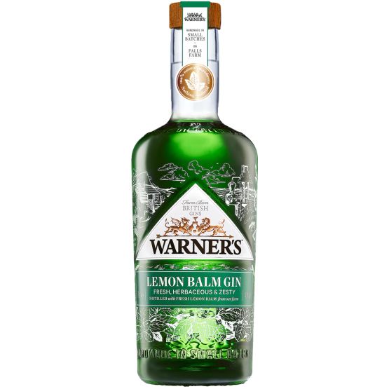 Warner's Lemon Balm Gin 70cl (43% ABV)