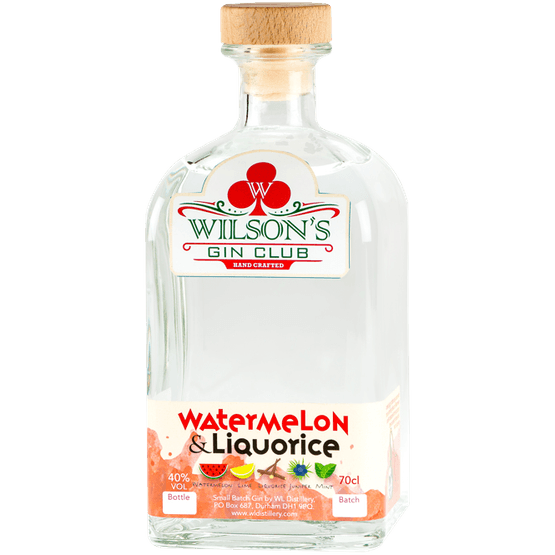 Wilson’s Gin Club Watermelon &amp; Liquorice 70cl (40% ABV)
