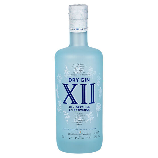 XII Dry Gin 70cl (42% ABV)
