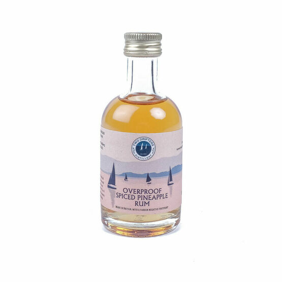 Two Drifters Overproof Spiced Pineapple Rum Miniature (5cl)