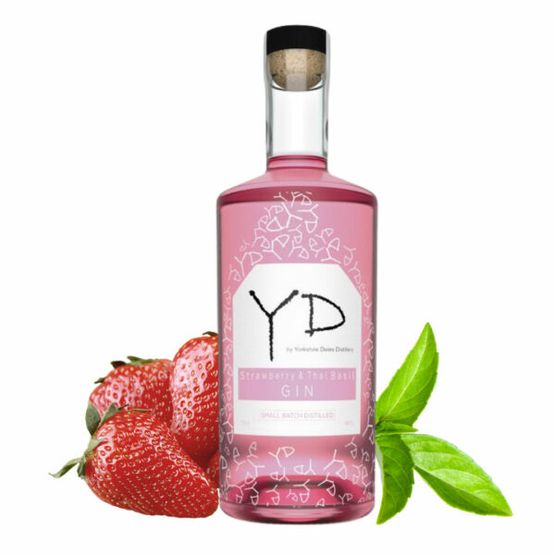 YD Strawberry &amp; Thai Basil Gin 70cl (40% ABV)