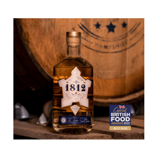 1812 3 Year Old Rum (70cl) 43%