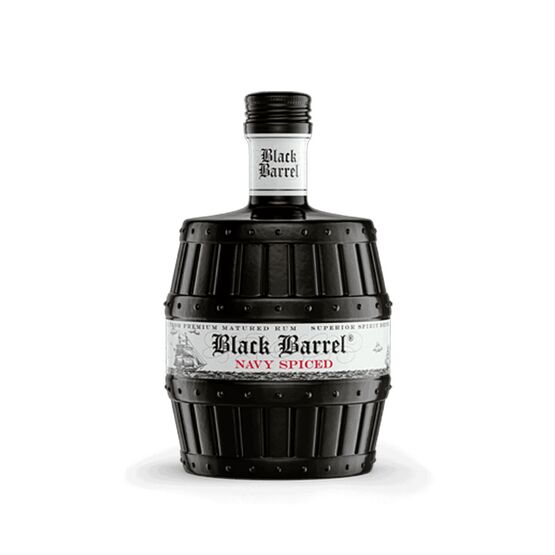 A.H. Riise Black Barrel Navy Spiced Rum 70cl (40% ABV)