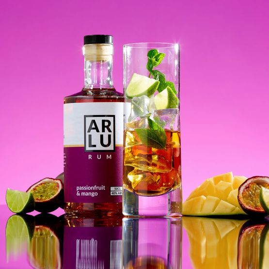 ARLU Passionfruit &amp; Mango Rum 50cl (40% ABV)