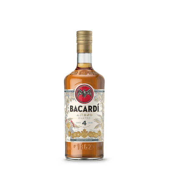 BACARDÍ Añejo Cuatro Rum 70cl (40% ABV)