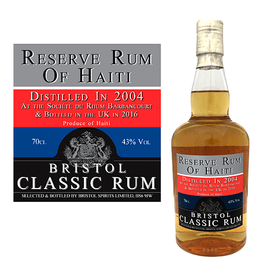Barbancourt 2004 Rum - Bristol Spirits (70cl) 43%
