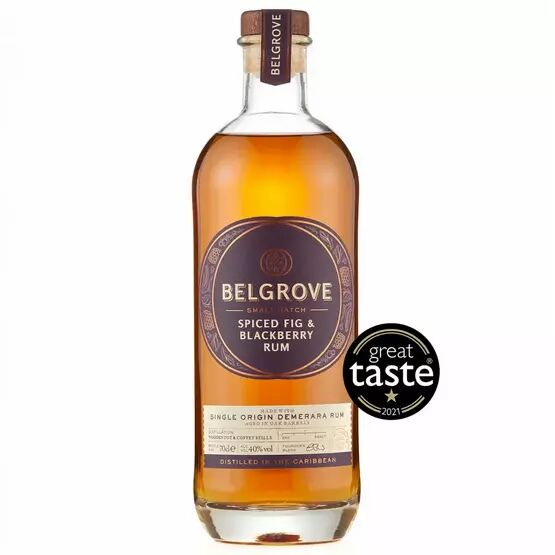 Belgrove Spiced Fig & Blackberry Rum (70cl) 40%