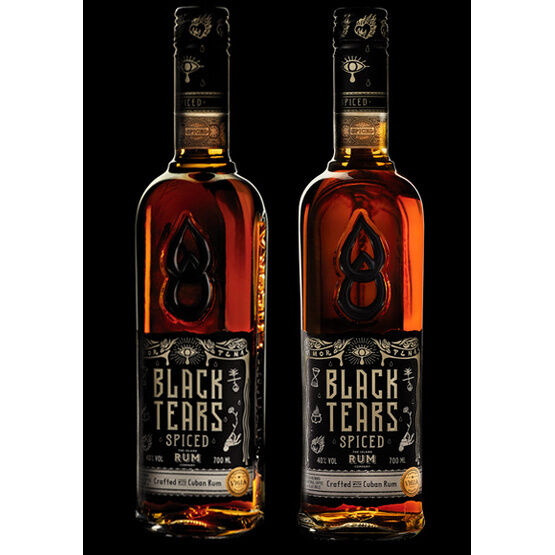 Black Tears Spiced Rum 70cl (40% ABV)