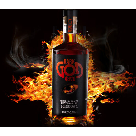 Dark God Premium Spiced Rum 70cl (40% ABV)