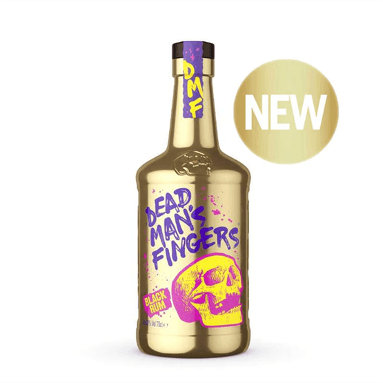 Dead Man’s Fingers Gold Black Rum 70cl (40% ABV)