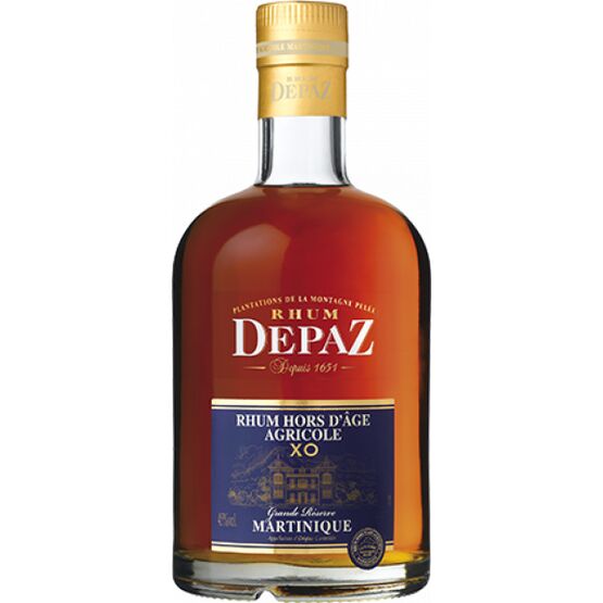 Depaz Rhum Hors d'Age Agricole XO Rum 70cl (45% ABV)