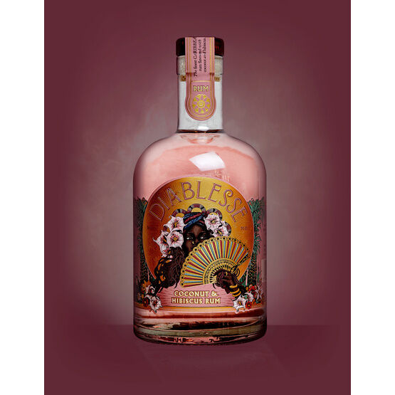 Diablesse Coconut & Hibiscus Rum 70cl (38% ABV)
