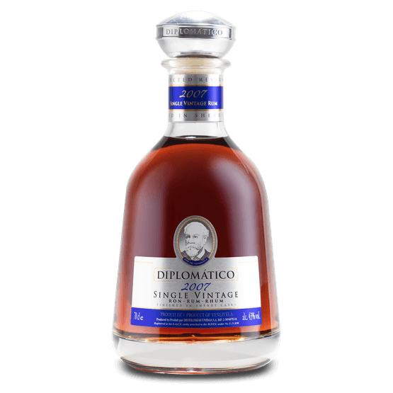 Diplomático Single Vintage 2007 (70cl) 43%
