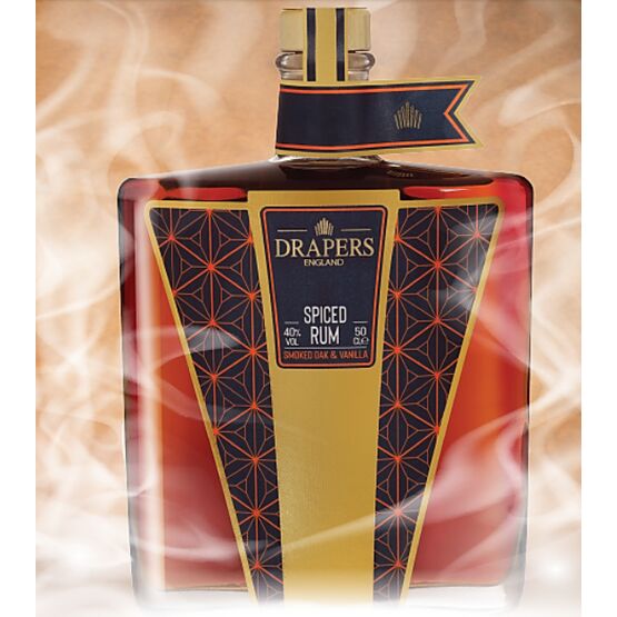 Drapers England Spiced Rum - Smoked Oak & Vanilla (50cl) 40%
