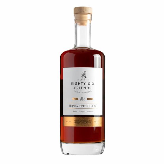 Eighty-Six Friends Honey Spiced Rum (70cl) 40%