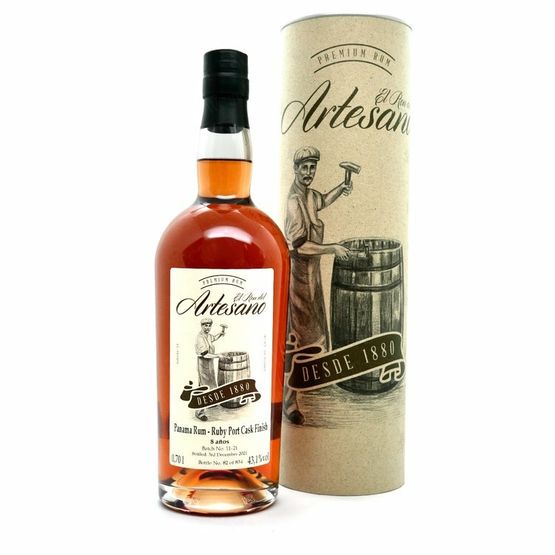 El Ron del Artesano 8 Year Old - Ruby Port Finish (70cl) 40.6%