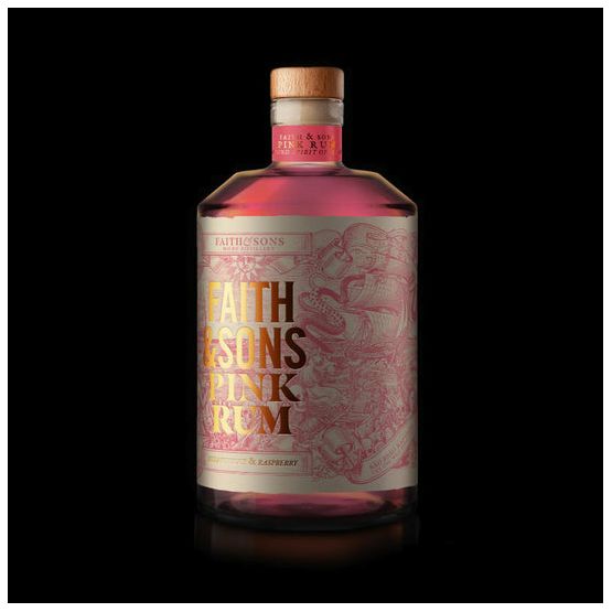 Faith &amp; Sons Pink Rum 50cl (37.5% ABV)