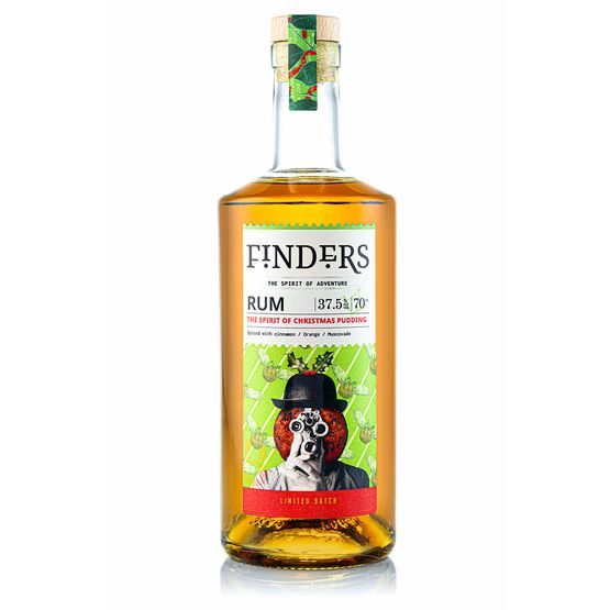 Finders Spirit of Christmas Pudding Spiced Rum 70cl (37.5% ABV)