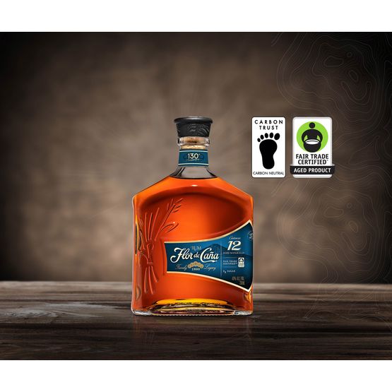 Flor de Caña 12 Year Old Rum (70cl) 40%