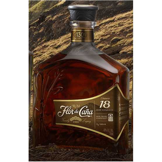 Flor de Caña 18 Rum 70cl (40% ABV)