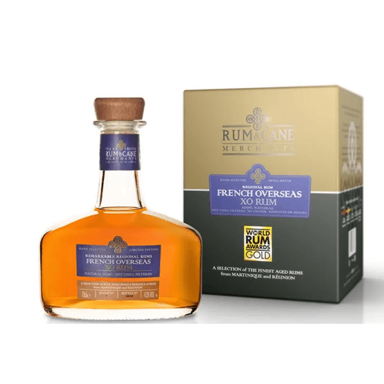 West Indies Rum & Cane Merchants, French Overseas Remarkable Regional Rums (70cl) 43%