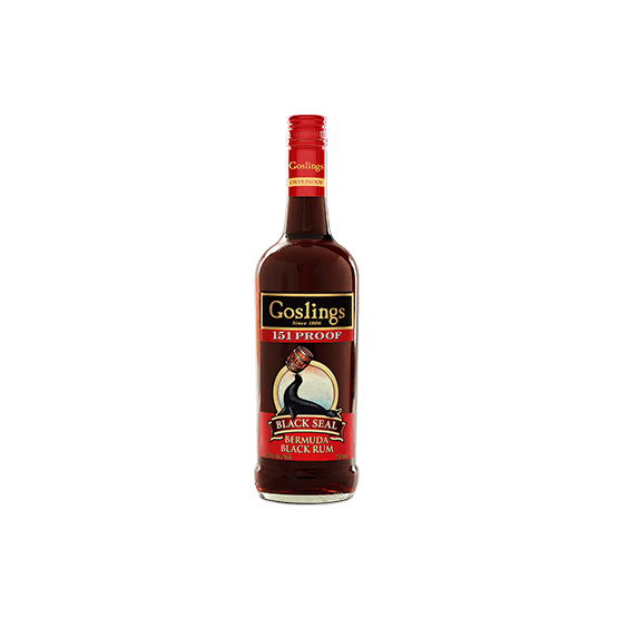 Gosling's Black Seal 151 Proof Rum 70cl (75.5% ABV)