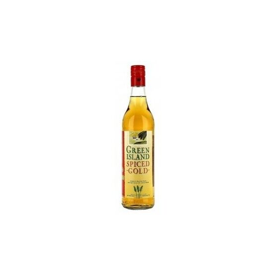 Green Island Spiced Gold Rum 70cl (37.5% ABV)