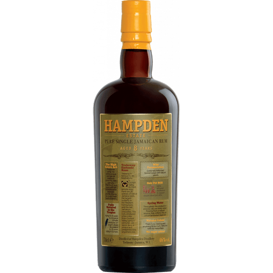 Hampden Estate 8 Year Old Rum (70cl) 46%
