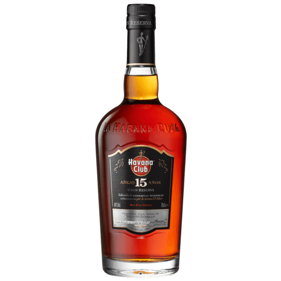 Havana Club Rum 15 Year Old 70cl (40% ABV)