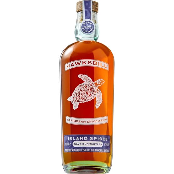 Hawksbill Spiced Rum 70cl (37.5% ABV)