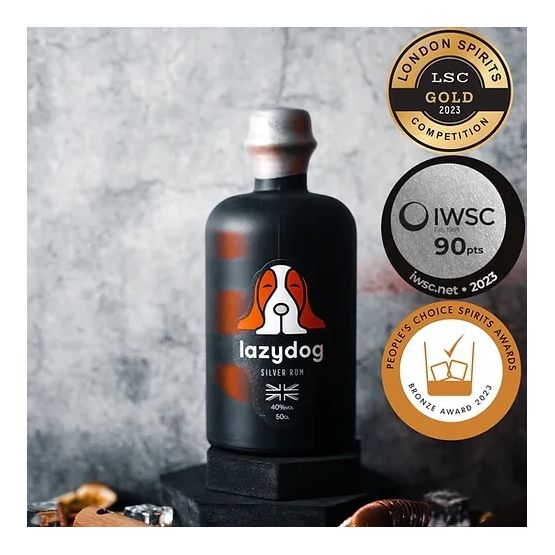 Lazydog Silver Rum (50cl) 40%
