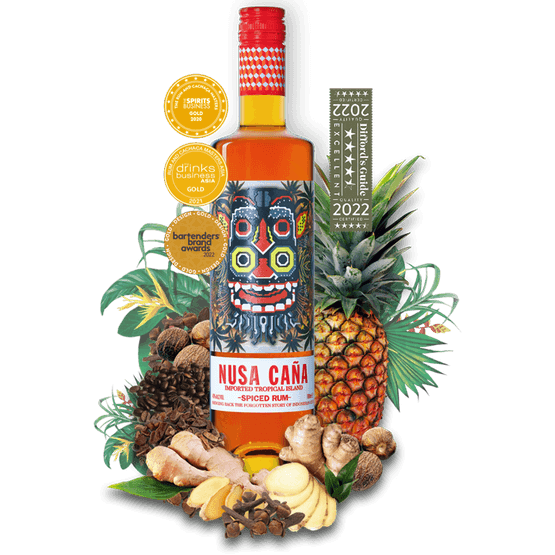Nusa Caña Spiced Rum (70cl) 40%