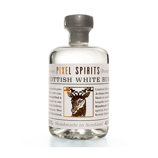 Pixel Spirits Scottish White Rum (50cl) 43%